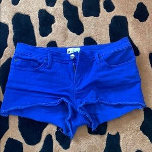ROXY blue denim shorts